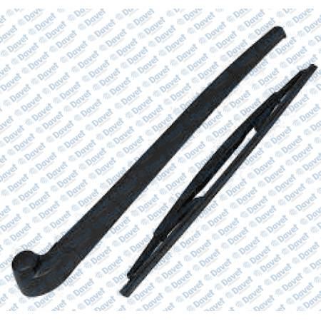 PLASTECH P12369 Arka Silecek Kolu + Silecek Supurgesi + Kapak Fabia 2000-2008